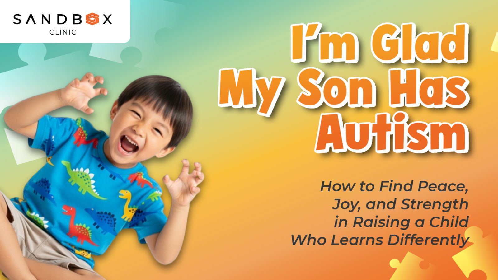 I’m Glad My Son Has Autism Event Cover